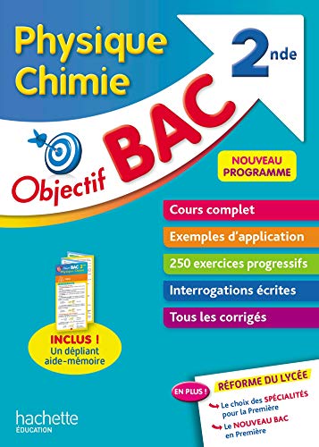 Stock image for Objectif Bac Physique Chimie 2nde for sale by medimops