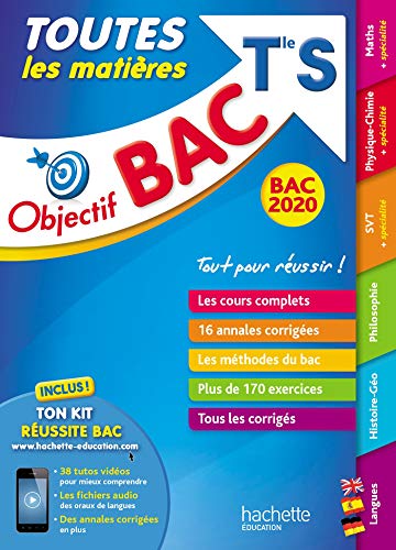 Stock image for Objectif Bac 2020 Toutes les matires Term S for sale by Ammareal