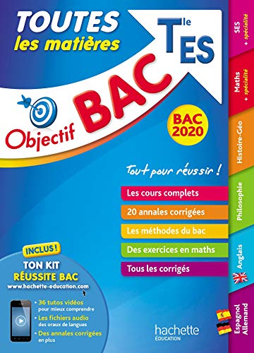 Stock image for Objectif Bac 2020 Toutes Les Matieres Term ES for sale by Ammareal