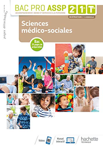 9782017096962: Sciences mdico-sociales 2de, 1re, Tle Bac Pro ASSP - Livre lve - d. 2019