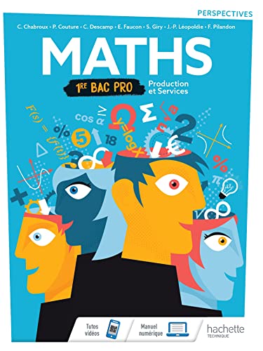 Imagen de archivo de Perspectives Mathmatiques 1re Bac Pro Production et Services - Livre lve - d. 2020 a la venta por Lioudalivre