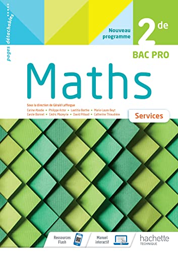 Beispielbild fr Mathmatiques Services 2de Bac Pro - cahier de l'lve - d 2020 zum Verkauf von Gallix