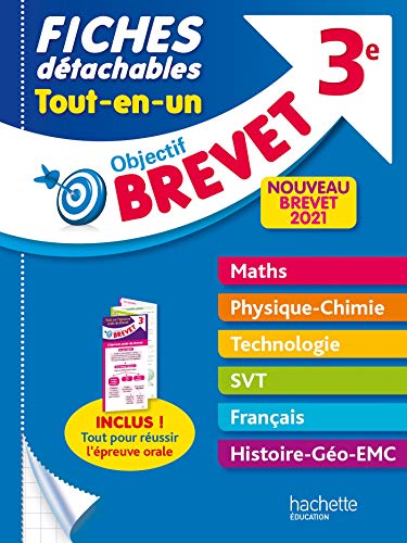 Stock image for Objectif Brevet 3e - Fiches dtachables Tout-en-Un - Brevet 2021 for sale by Ammareal