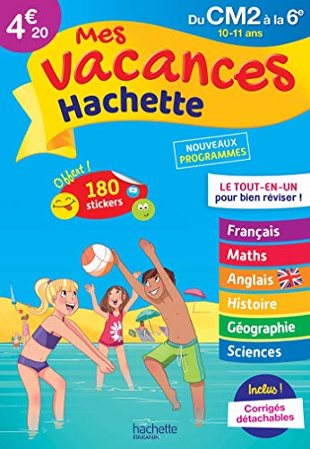 Stock image for Mes vacances Hachette du CM2  la 6e for sale by medimops