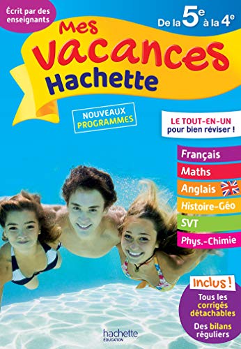 Stock image for Mes vacances Hachette 5E/4E for sale by medimops