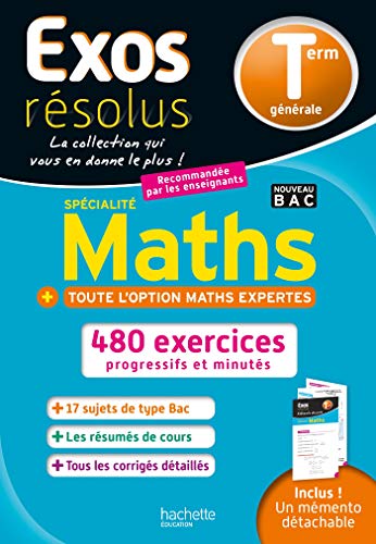 Stock image for Exos Resolus Spcialit Maths (+ Maths expertes) Term for sale by medimops