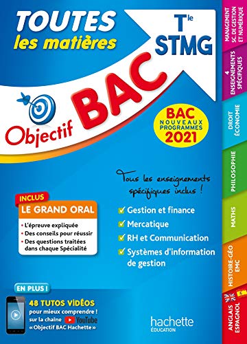 Beispielbild fr Objectif Bac 2021 Toutes les matires Term STMG zum Verkauf von Ammareal