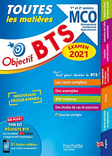 Stock image for OBJECTIF BTS MCO 2021 TOUTES LES MATIERES for sale by LeLivreVert