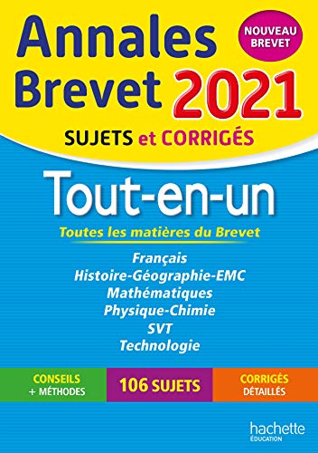 Stock image for Annales Brevet 2021 Tout-en-Un for sale by Ammareal