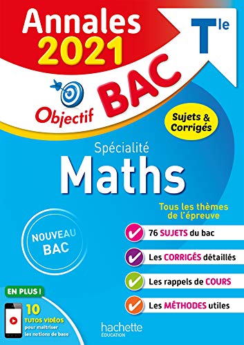 Beispielbild fr Annales Bac 2021 Sp Maths Term zum Verkauf von medimops