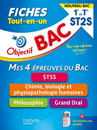 9782017122784: Fiches Tout-en-un 1re et Tle ST2S: Mes 4 preuves du Bac, STSS ; Philosophie ; Chimie, biologie et physiopathologie humaines ; Grand oral