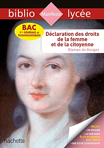 Beispielbild fr BiblioLyce - Dclaration des Droits de la femme et de la citoyenne, Olympe de Gouges, BAC 2022 zum Verkauf von medimops