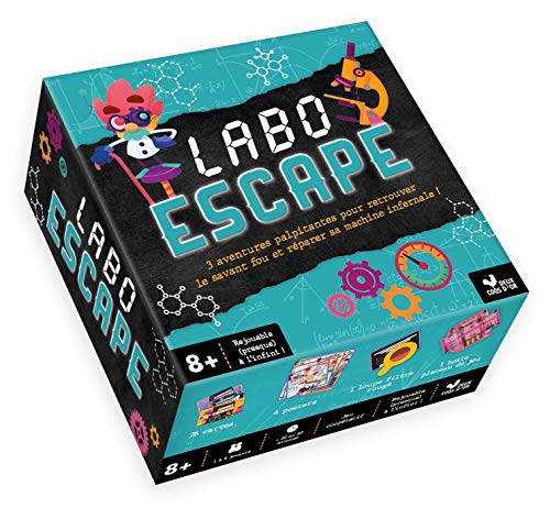 9782017134640: Labo Escape - bote avec cartes et accessoires