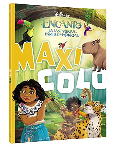 Beispielbild fr ENCANTO, LA FANTASTIQUE FAMILLE MADRIGAL - Maxi Colo - Disney zum Verkauf von WorldofBooks