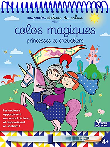 9782017143185: Colos magiques Princesses et chevaliers - bloc avec feutre  eau