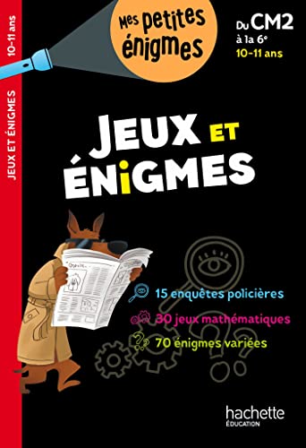 Beispielbild fr Jeux et nigmes Du CM2  la 6e - Cahier de vacances 2022 zum Verkauf von Ammareal