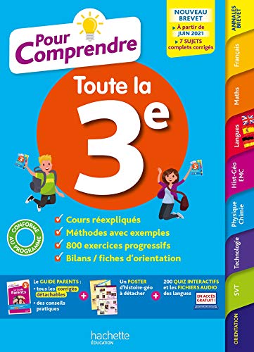 Beispielbild fr Pour Comprendre Toute La 3e : Nouveau Brevet : Conforme Au Programme zum Verkauf von RECYCLIVRE