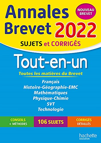 Stock image for Tout-en-un : Toutes Les Matires Du Brevet, Franais, Histoire-gographie-emc, Mathmatiques, Physiq for sale by RECYCLIVRE