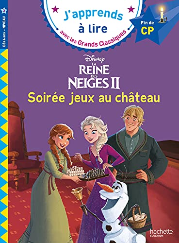 Beispielbild fr Disney - Reine des neiges, Soire jeux au chteau CP niveau 3 zum Verkauf von Librairie Th  la page