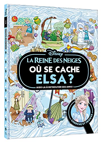 Beispielbild fr LA REINE DES NEIGES - O se cache Elsa ? - Cherche et trouve - Disney zum Verkauf von medimops