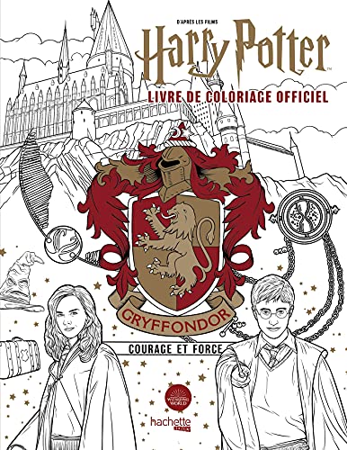 Beispielbild fr Harry Potter - Gryffondor - le livre de coloriage officiel: Courage et force zum Verkauf von Buchpark
