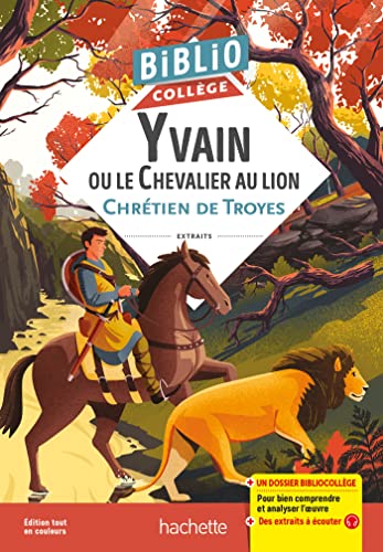 9782017167167: Bibliocollge - Yvain ou le Chevalier au lion, Chrtien de Troyes