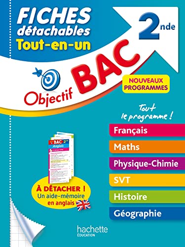 Stock image for Objectif BAC Fiches dtachables Tout-en-un 2nde for sale by medimops