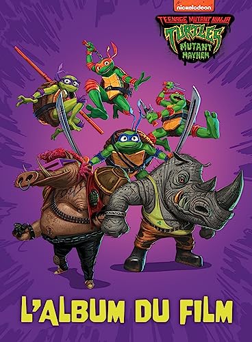 9782017183341: Teenage Mutant Ninja Turtles Mutant Mayhem: L'album du film