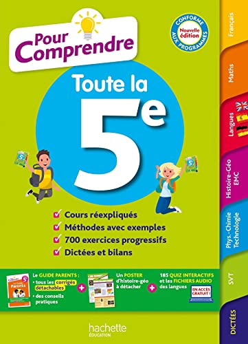 Stock image for Pour Comprendre Toute La 5e : Conforme Aux Programmes for sale by RECYCLIVRE