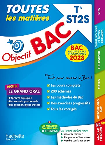 Beispielbild fr Objectif BAC 2023 - Term ST2S Toutes les matires zum Verkauf von Ammareal