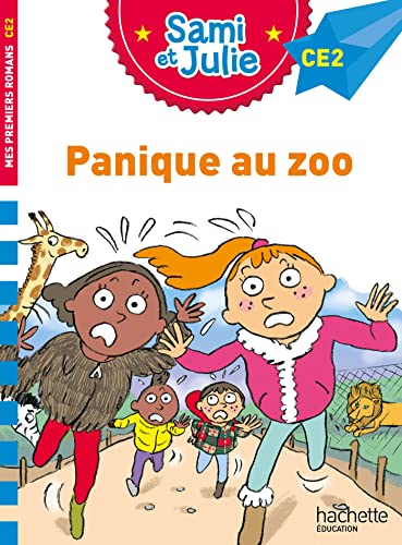 Imagen de archivo de Sami et Julie Roman CE2 Panique au zoo a la venta por Librairie Th  la page