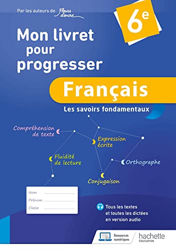 Beispielbild fr Mon livret pour progresser franais 6e - Ed. 2023 zum Verkauf von medimops