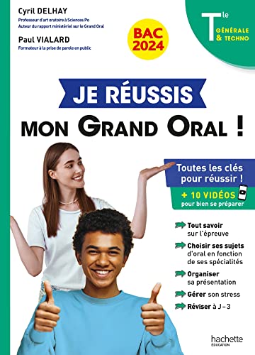 Beispielbild fr Je r ©ussis mon Grand Oral Bac 2024 Tles g ©n ©rale et technologiques [FRENCH LANGUAGE - Soft Cover ] zum Verkauf von booksXpress