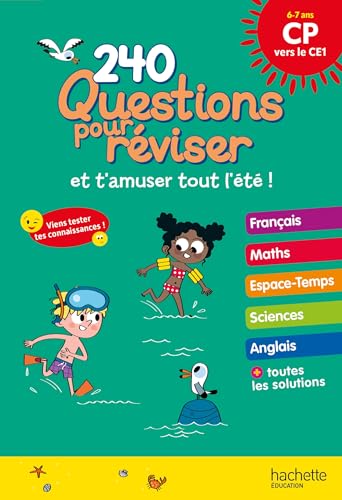 Beispielbild fr Questions pour rviser - Du CP au CE1 - Cahier de vacances 2024 zum Verkauf von Ammareal