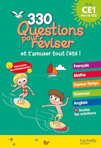 Stock image for Questions pour rviser - Du CE1 au CE2 - Cahier de vacances 2024 for sale by Ammareal