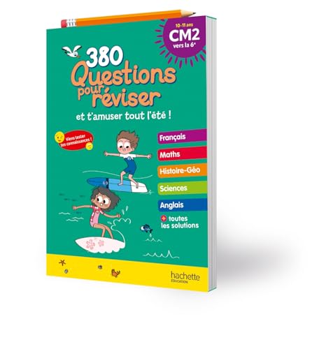 Beispielbild fr Questions pour rviser - Du CM2  la 6e - Cahier de vacances 2024 zum Verkauf von Ammareal