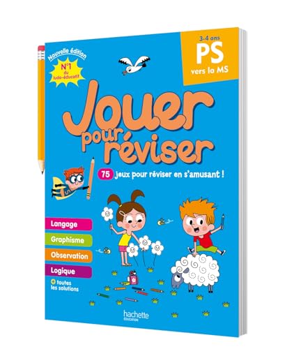 Beispielbild fr Jouer pour rviser - De la PS  la MS 3/4 ans - Cahier de vacances 2024 zum Verkauf von Ammareal