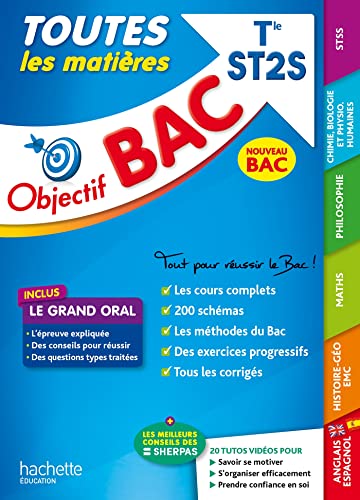 Beispielbild fr Objectif BAC 2024 - Term ST2S Toutes les mati ¨res [FRENCH LANGUAGE - Soft Cover ] zum Verkauf von booksXpress