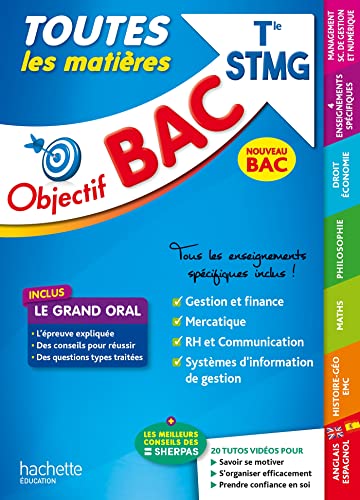 Stock image for Objectif Bac 2024 - Term STMG Toutes les mati ¨res [FRENCH LANGUAGE - Soft Cover ] for sale by booksXpress