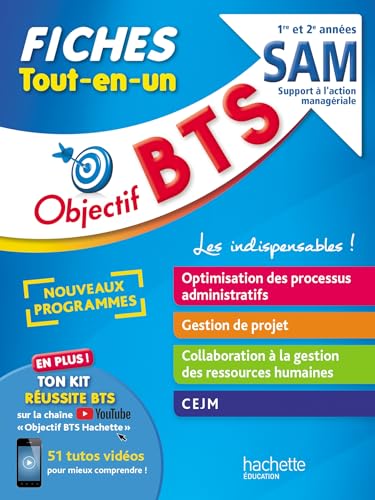 Imagen de archivo de Objectif BTS SAM - Fiches Tout-en-un a la venta por Gallix