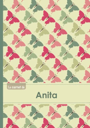 Beispielbild fr Le carnet d'Anita - Lignes, 96p, A5 - Papillons Vintage zum Verkauf von Buchpark