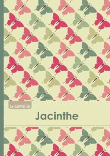 Beispielbild fr Le carnet de Jacinthe - Lignes, 96p, A5 - Papillons Vintage zum Verkauf von Buchpark