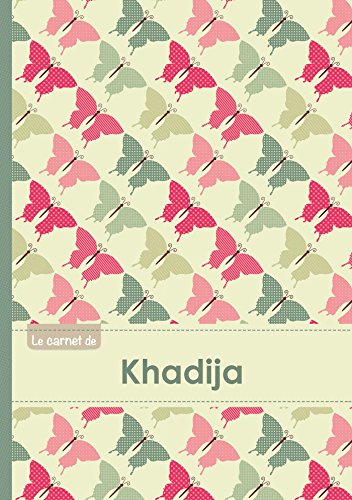 Beispielbild fr Le carnet de Khadija - Lignes, 96p, A5 - Papillons Vintage zum Verkauf von Buchpark