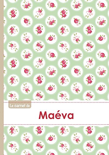 Beispielbild fr Le carnet de maeva: Carnet maeva - lignes,96p,A5 - Roses tea time zum Verkauf von Buchpark