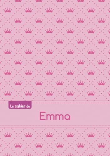 Beispielbild fr Le cahier d'Emma - Petits carreaux, 96p, A5 - Princesse zum Verkauf von Librairie Th  la page