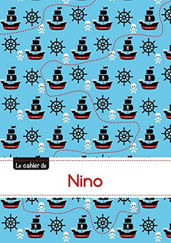 Beispielbild fr Le cahier de nino: Cahier nino - blanc,96p,a5 - pirates zum Verkauf von WorldofBooks