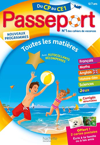 Beispielbild fr Passeport Cahier de Vacances 2020 - Toutes les matires du CP au CE1 - 6/7 ans Bourgouint, Philippe; Presse, Nicole; Jenner, Bernard et Knowles, Xavier zum Verkauf von BIBLIO-NET