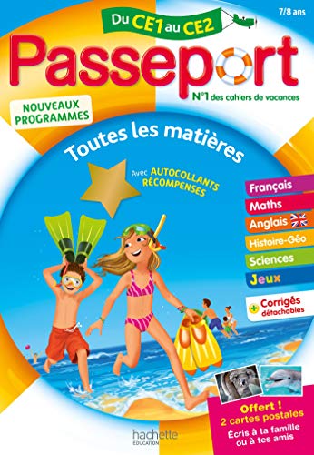 Stock image for Passeport Cahier de Vacances 2020 - Toutes les mati?res du CE1 au CE2 - 7/8 ans for sale by SecondSale