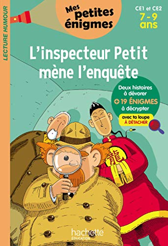 Stock image for L'inspecteur Petit mne l'enqute - Mes petites nigmes CE1 et CE2 - Cahier de vacances 2021 for sale by Ammareal