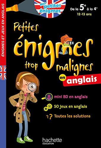 9782017865681: Petites nigmes trop malignes - Anglais de la 5e  la 4e - Cahier de vacances 2021